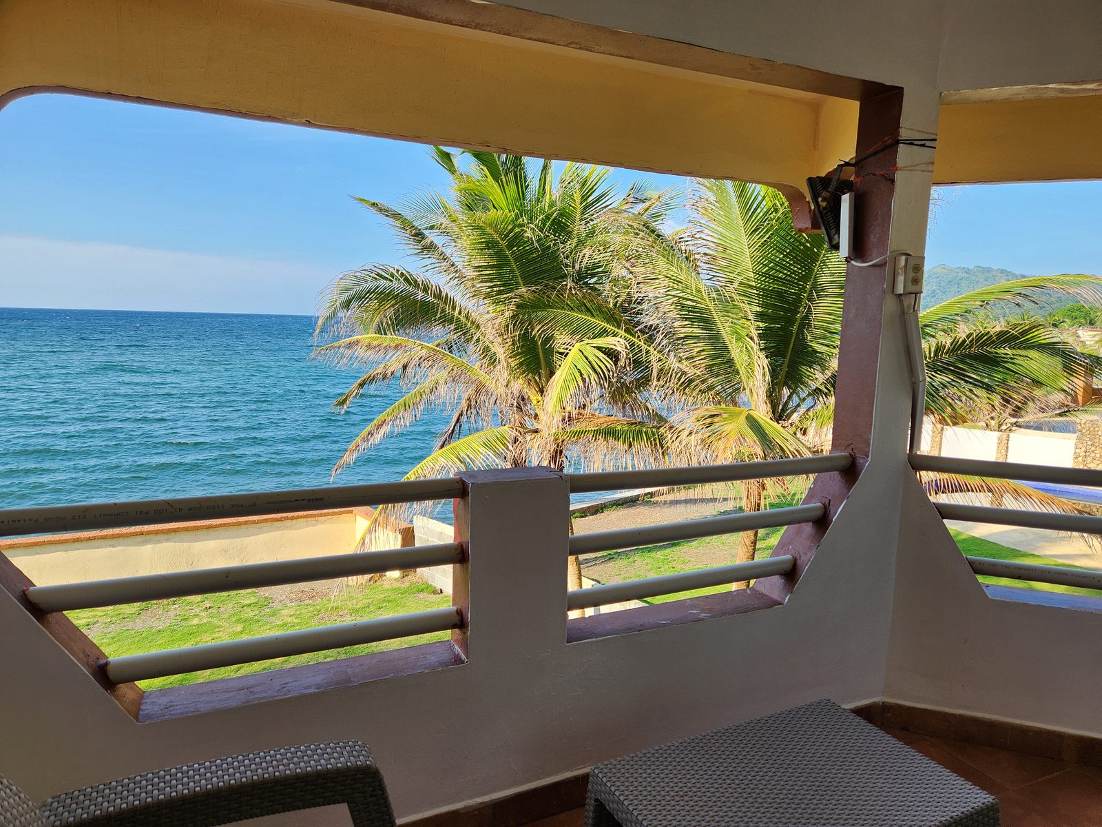 Master bedroom ocean view patio