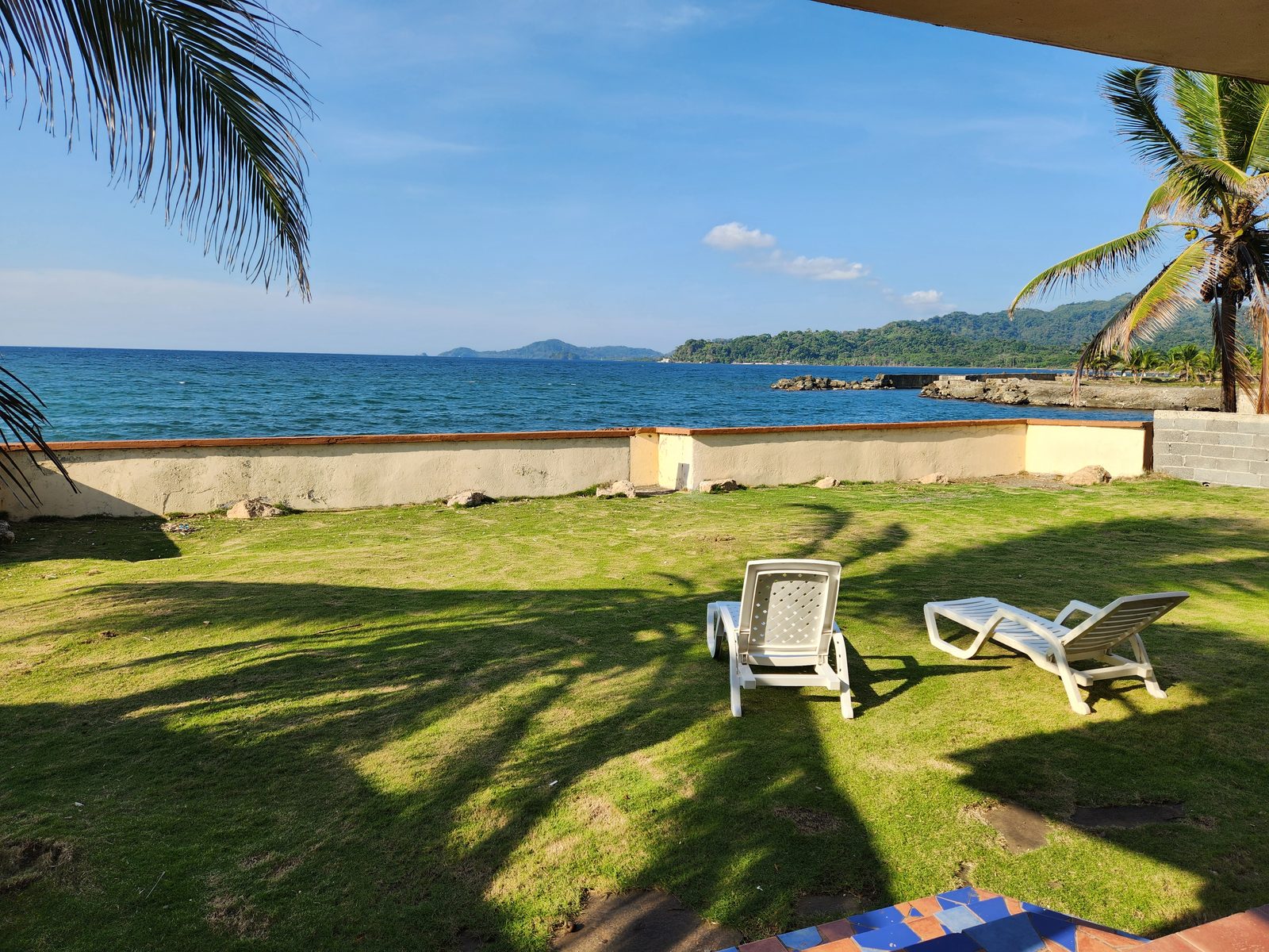 Patio ocean view