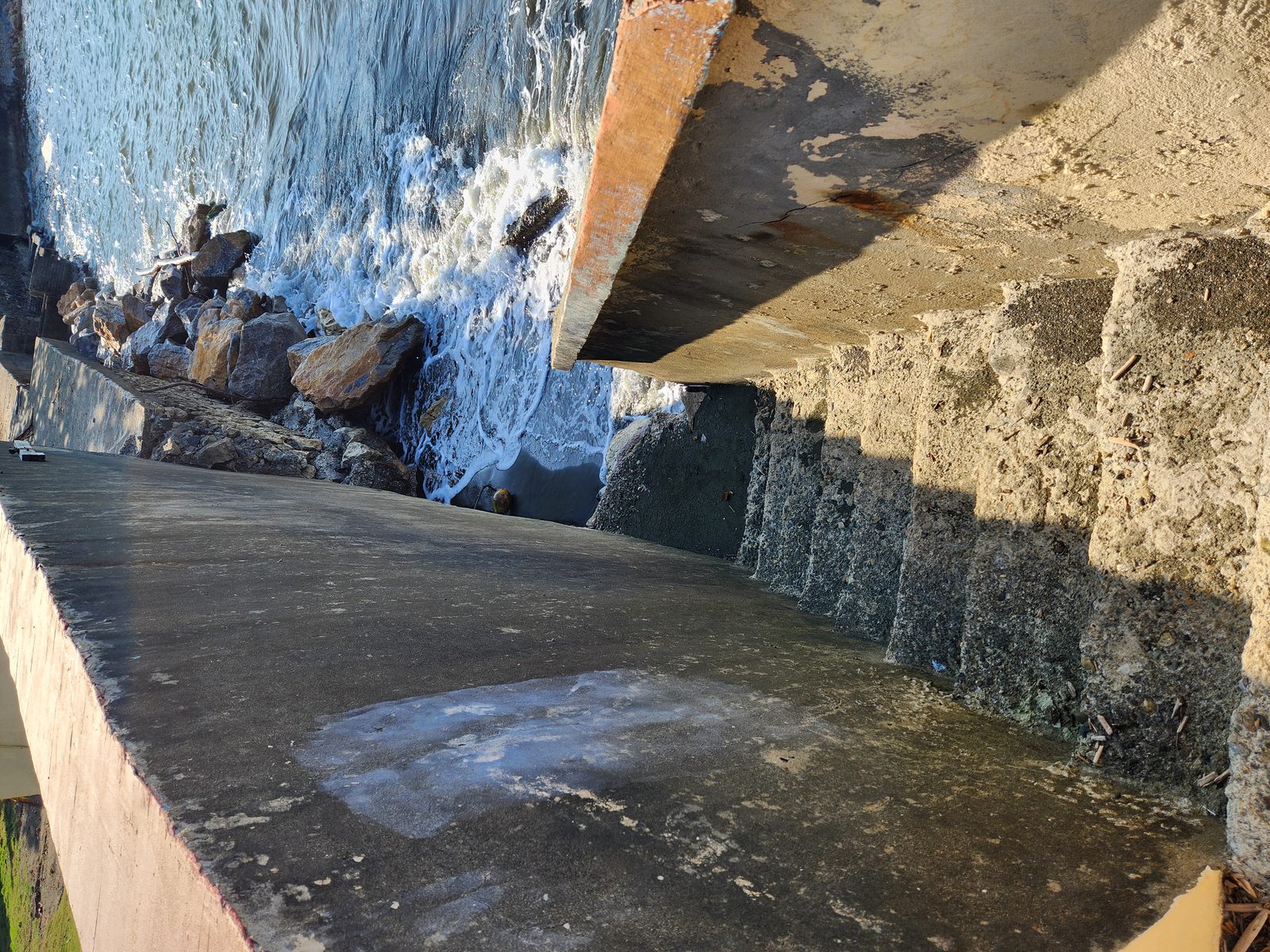 Stairwell to the ocean